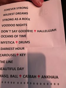 Setlist ARP 